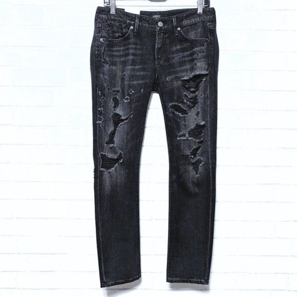 NWT AGOLDE Chloe Slim Crop Ankle Jeans - Picture 2 of 9